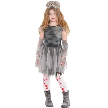 Déguisement de Zombie pour Fille - 8/10 ans Déguisement de Zombie pour Fille - 8/10 ans