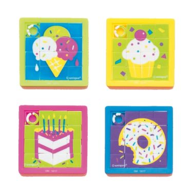 Joujou - Sachet de 10 Mini Puzzles - Motifs assortis Joujou - Sachet de 10 Mini Puzzles - Motifs assortis