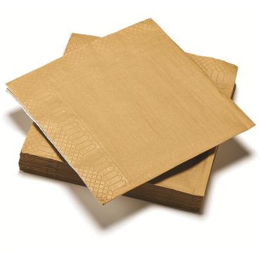 20 Serviettes en Papier - Or 20 Serviettes en Papier - Or