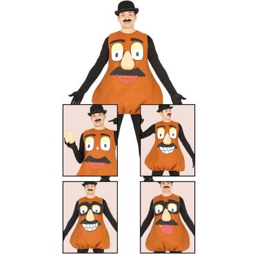 Costume Monsieur Patate Homme - Taille Unique Costume Monsieur Patate Homme - Taille Unique