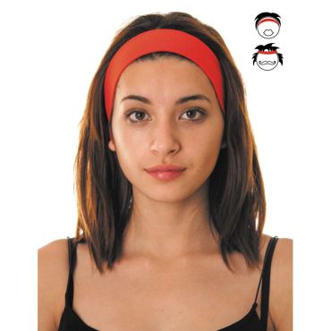 Bandeau 80's - Rouge - Adulte Bandeau 80's - Rouge - Adulte