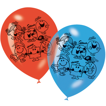6 Ballons de Baudruche Monsieur Madame 6 Ballons de Baudruche Monsieur Madame
