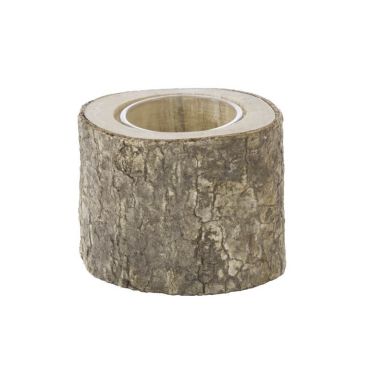 Bougeoir en Bois Naturel - 6 cm Bougeoir en Bois Naturel - 6 cm