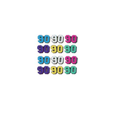 12 confettis annees 90 en bois | jourdefete.com 12 confettis annees 90 en bois | jourdefete.com