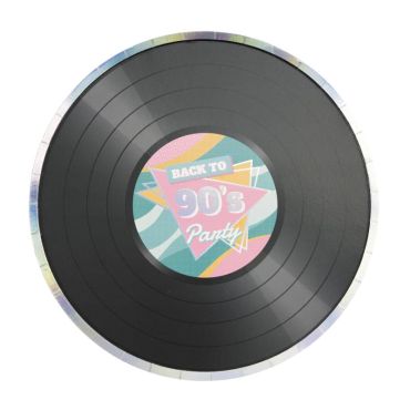 Un sublime lot de 8 assiettes ramenant dans les années 90 | jourdefete.com