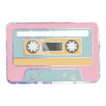 Ayez de la nostalgie en voyant ces serviettes en forme de cassettes audio | jourdefete.com Ayez de la nostalgie en voyant ces serviettes en forme de cassettes audio | jourdefete.com