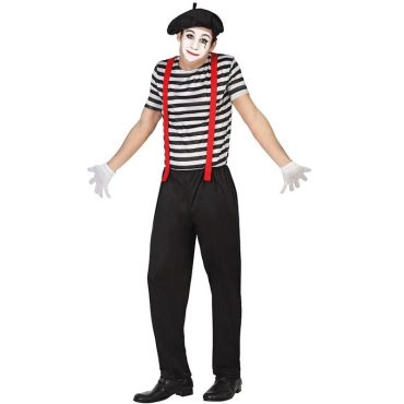 Déguisement de Mime pour Homme - Taille au Choix Déguisement de Mime pour Homme - Taille au Choix