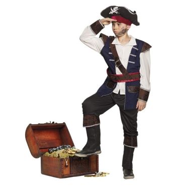 Déguisement Pirate Vince Garçon - Taille au Choix Déguisement Pirate Vince Garçon - Taille au Choix