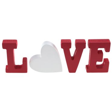 Décoration LOVE en lettres de bois avec cœur pour mariage et Saint-Valentin | jourdefete.com Décoration LOVE en lettres de bois avec cœur pour mariage et Saint-Valentin | jourdefete.com