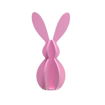 Lapin décoratif de Pâques en bois coloris rose | jourdefete.com Lapin décoratif de Pâques en bois coloris rose | jourdefete.com