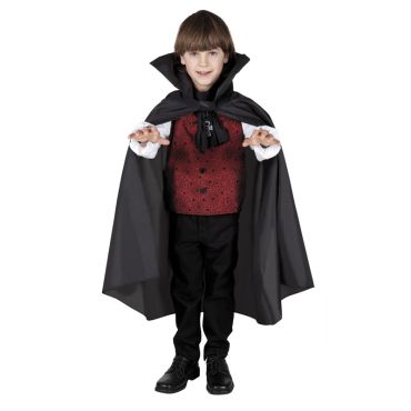 Cape de Vampire Enfant Noire Cape de Vampire Enfant Noire