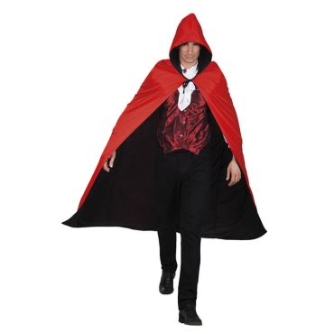 Cape de Vampire Réversible - Noire et Rouge Cape de Vampire Réversible - Noire et Rouge