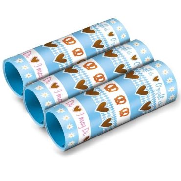 Lot de 3 Rouleaux de serpentins "Oktoberfest" Lot de 3 Rouleaux de serpentins "Oktoberfest"