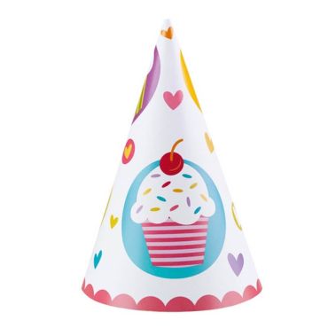 6 Chapeaux Pointus Cupcakes 6 Chapeaux Pointus Cupcakes