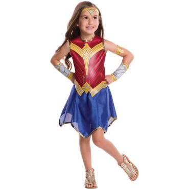 Déguisement Fille Wonder Woman "Justice League" - Taille au choix Déguisement Fille Wonder Woman "Justice League" - Taille au choix