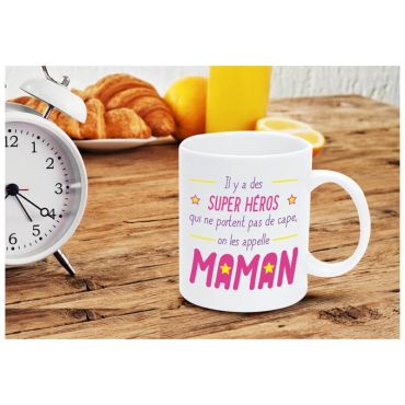 Mug Super Héros – Maman Mug Super Héros – Maman