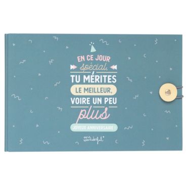 Album - Anniversaire - En ce jour spécial - Mr. Wonderful | jourdefete.com