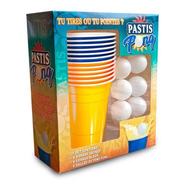 Jeu à boire Pastis pong Jeu à boire Pastis pong