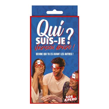 Jeu "Qui suis-je ?" en version apéro avec lunettes et cartes à deviner | jourdefete.com Jeu "Qui suis-je ?" en version apéro avec lunettes et cartes à deviner | jourdefete.com