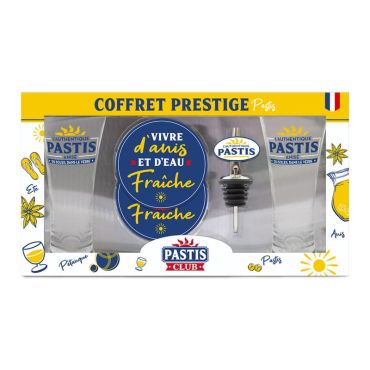 Un coffret prestige pour boire du bon pastis | jourdefete.com Un coffret prestige pour boire du bon pastis | jourdefete.com