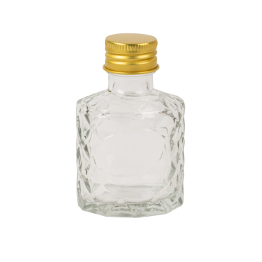 Mini bouteille en verre avec bouchon doré pour élixirs et cadeaux | jourdefete.com Mini bouteille en verre avec bouchon doré pour élixirs et cadeaux | jourdefete.com