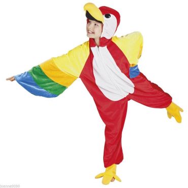 Costume de Perroquet Enfant - Taille au Choix Costume de Perroquet Enfant - Taille au Choix