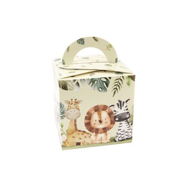 6 boîtes cadeau en carton animaux de la savane - thème jungle | jourdefete.com 6 boîtes cadeau en carton animaux de la savane - thème jungle | jourdefete.com