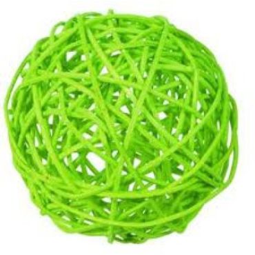 Assortiment de Boules Rotin Vert 