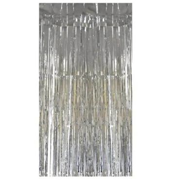 rideau lamelles argent | jourdefete.com