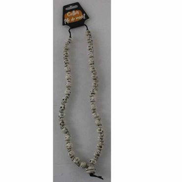 Collier à têtes de mort pour adulte Collier à têtes de mort pour adulte
