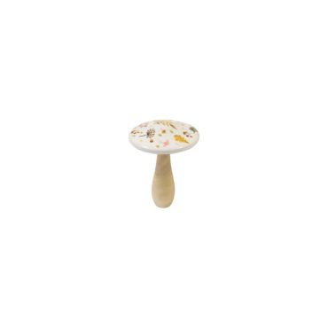 Champignon en bois effet porcelaine petit modèle pour décoration automnale | jourdefete.com Champignon en bois effet porcelaine petit modèle pour décoration automnale | jourdefete.com