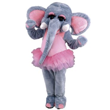 mascotte éléphant danseuse mascotte éléphant danseuse