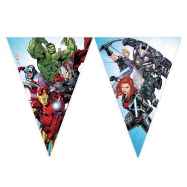 guirlande de fanions anniversaire avengers guirlande de fanions anniversaire avengers