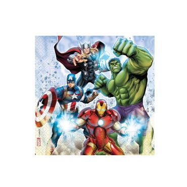 20 serviettes papier avengers 20 serviettes papier avengers