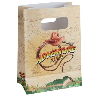 Sachets en papier Adventure Party avec carte aux trésors et chapeau d’explorateur | jourdefete.com Sachets en papier Adventure Party avec carte aux trésors et chapeau d’explorateur | jourdefete.com