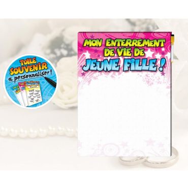 Toile à signer - EVJF Toile à signer - EVJF