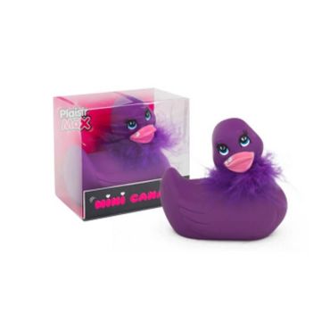 Mini Canard Violet avec Echarpe Mini Canard Violet avec Echarpe