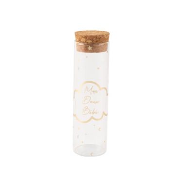 tube en verre mon doux bébé