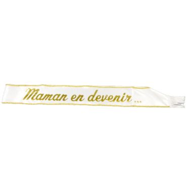 Écharpe Baby Shower - Maman en Devenir | jourdefete.com Écharpe Baby Shower - Maman en Devenir | jourdefete.com