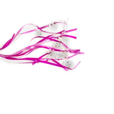 12 Bolduc Attache Ballons - Fuchsia 12 Bolduc Attache Ballons - Fuchsia