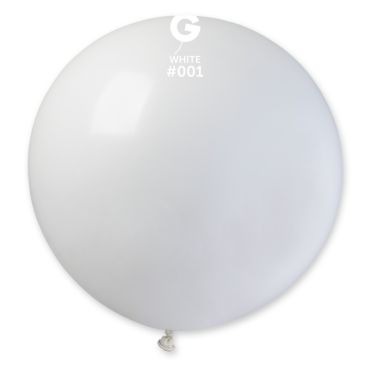 Ballon en latex - 80 cm - Couleur Blanc | jourdefete.com Ballon en latex - 80 cm - Couleur Blanc | jourdefete.com