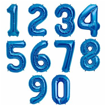 ballon à air chiffre au choix de 66 cm bleu | jourdefete.com ballon à air chiffre au choix de 66 cm bleu | jourdefete.com
