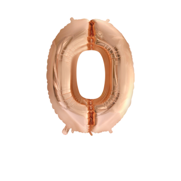 Ballon chiffre 0 rose gold 86 cm pour déco de fête élégante | jourdefete.com Ballon chiffre 0 rose gold 86 cm pour déco de fête élégante | jourdefete.com