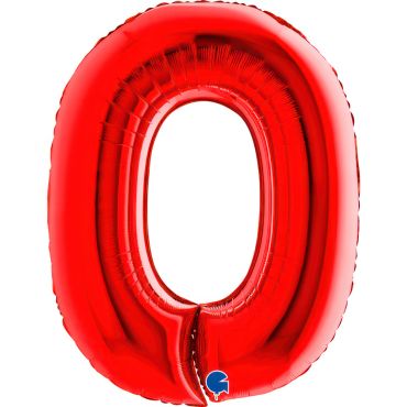 Ballon géant chiffre 0 rouge 100 cm pour décoration festive | jourdefete.com Ballon géant chiffre 0 rouge 100 cm pour décoration festive | jourdefete.com