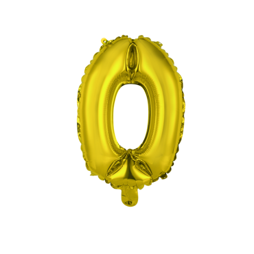 Ballon chiffre 0 doré 35 cm pour décoration festive | jourdefete.com Ballon chiffre 0 doré 35 cm pour décoration festive | jourdefete.com