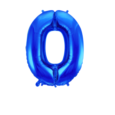 Ballon chiffre 0 bleu 86 cm pour déco festive et colorée | jourdefete.com Ballon chiffre 0 bleu 86 cm pour déco festive et colorée | jourdefete.com