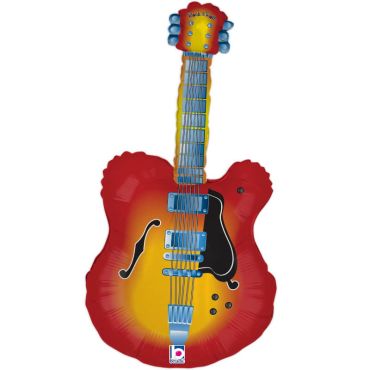 ballon aluminium guitare de rock de 109 cm | jourdefete.com ballon aluminium guitare de rock de 109 cm | jourdefete.com