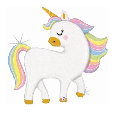 ballon aluminium scintillant licorne de 122 cm | jourdefete.com ballon aluminium scintillant licorne de 122 cm | jourdefete.com