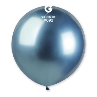 ballon shiny bleu | jourdefete.com