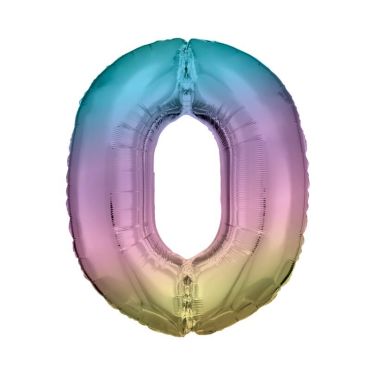 ballon xl aluminium helium arc en ciel chiffre au choix | jourdefete.com ballon xl aluminium helium arc en ciel chiffre au choix | jourdefete.com